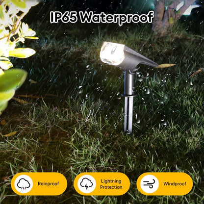 IP65 Solar Led Spotlight Solar Lamp 7LED Lamp Adjustable Solar Spotlight Super Bright Landscape Courtyard Lawn Light