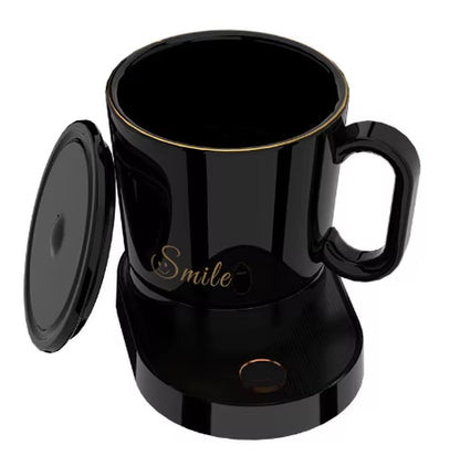 Electric Cup Heater Heating Constant Temperature Cup Mat 55° Stirring Cup Mug Blender Warmer Wireless Mobile Phone Charging