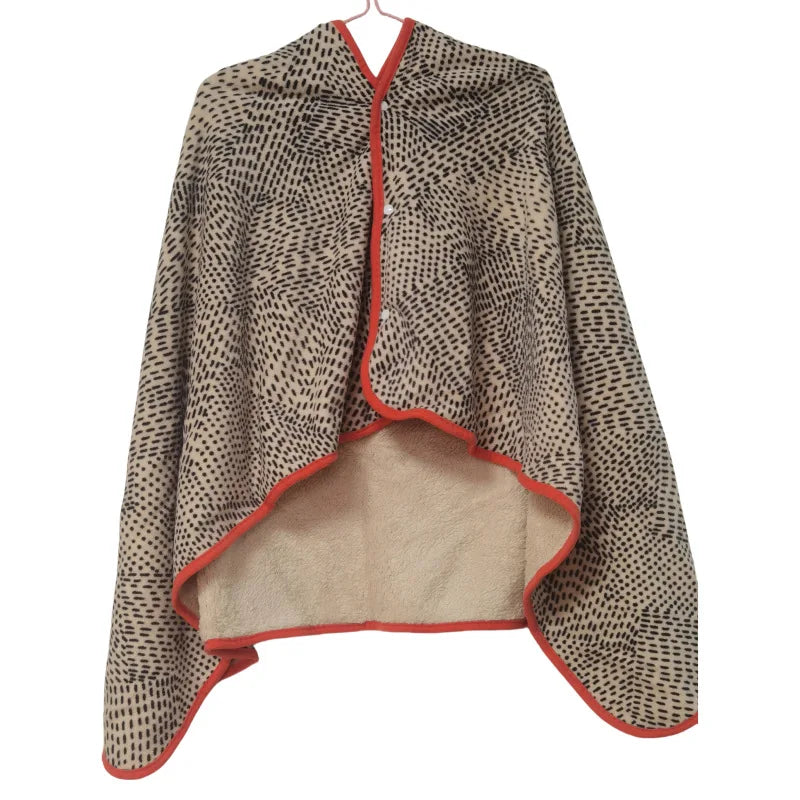 2-in-1 Thermal Blanket Scarf - Double-Layer - Office & Travel