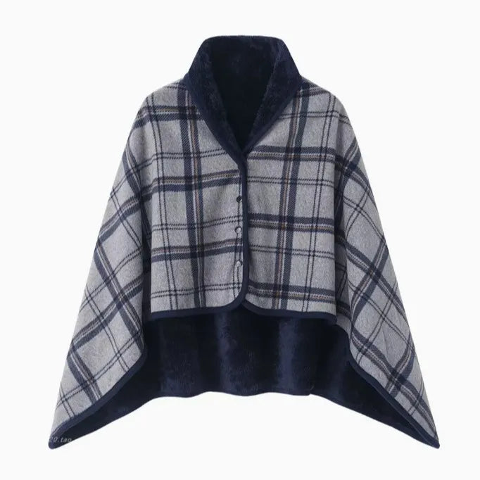 2-in-1 Thermal Blanket Scarf - Double-Layer - Office & Travel
