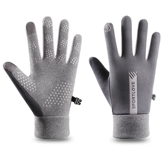 Women's Winter Cycling Gloves - Thermal Fleece Waterproof - Skiing & Running