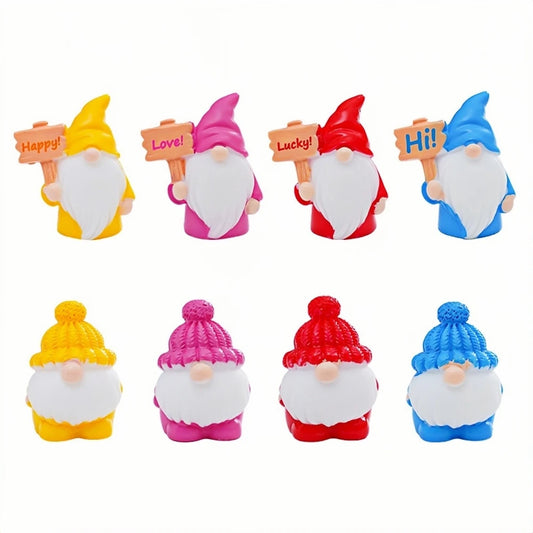 Dwarf Doll Blind Bag - 8-Pack Garden Ornaments - DIY Decor