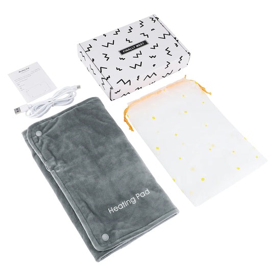 Electric Heating Pad - Washable Soft - Hand Warmer & Body Use