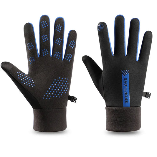 Women's Winter Cycling Gloves - Thermal Fleece Waterproof - Skiing & Running
