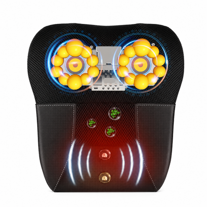 Shiatsu Neck Massager - Heated Kneading Pillow - Car & Home Use