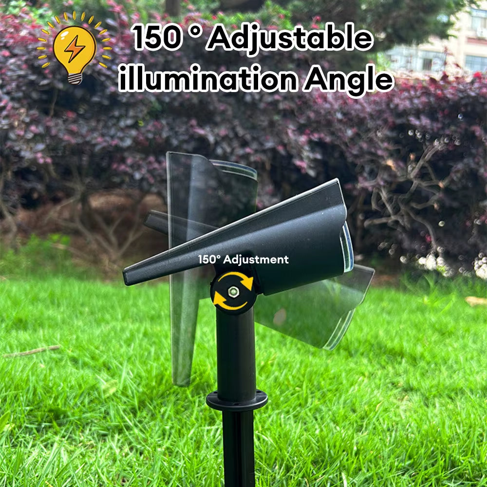 IP65 Solar Led Spotlight Solar Lamp 7LED Lamp Adjustable Solar Spotlight Super Bright Landscape Courtyard Lawn Light