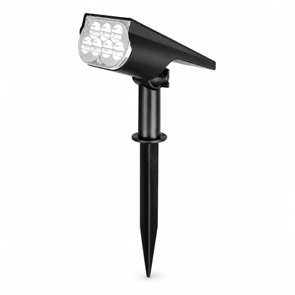 Solar LED Spotlight - IP65 Motion Sensor - Lawn & Courtyard Light
