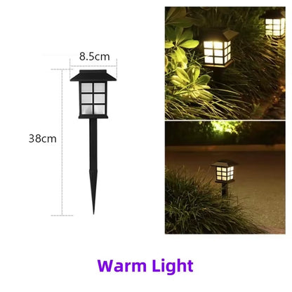 LED Solar Lawn Light Outdoor IP65 Waterproof Path Light Garden Road Lawn Courtyard Decoration Landscape Lighting Fixtures