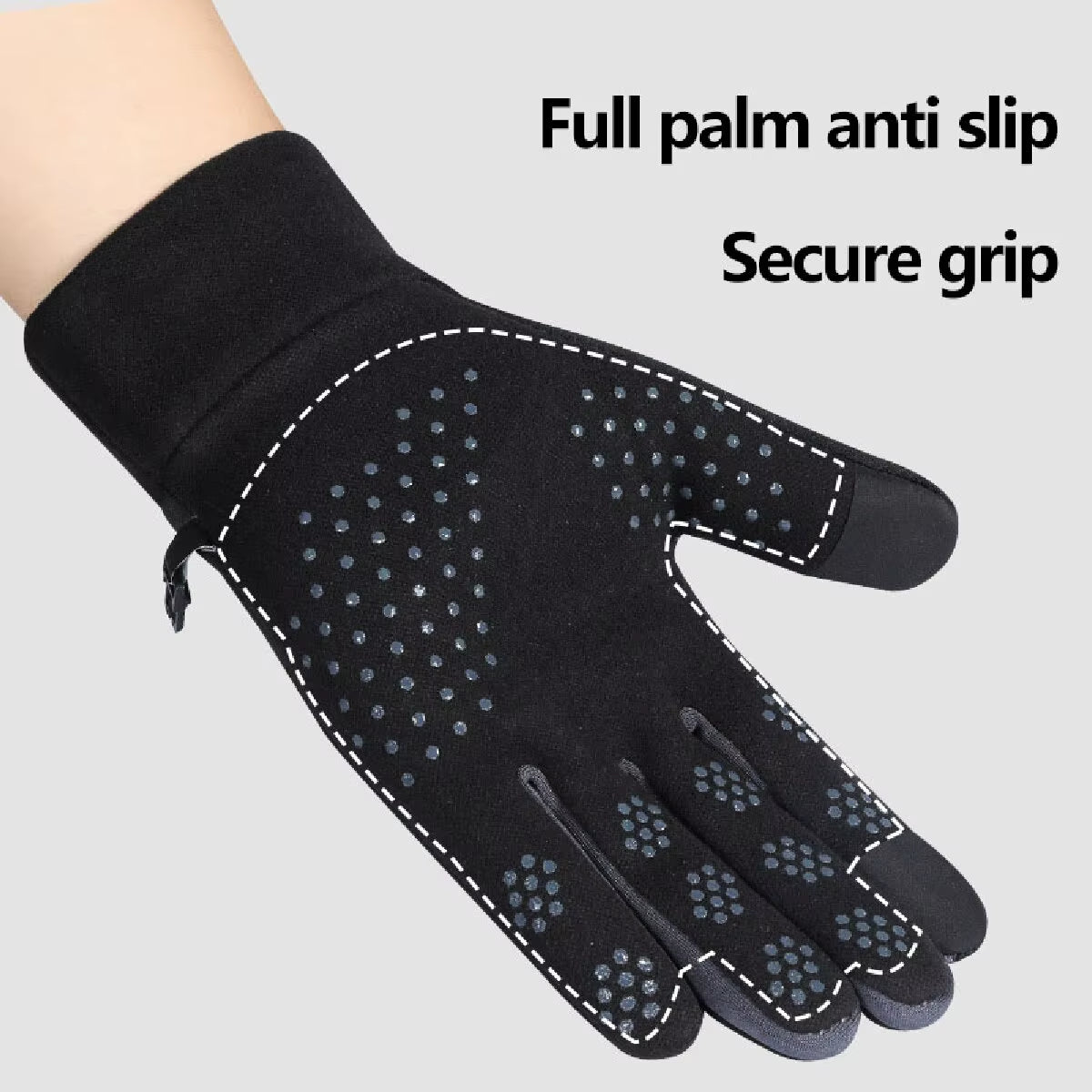 Winter Gloves Women Cycling Bike Thermal Fleece Cold Resistance Wind Waterproof Bicycle Warm Outdoor Running Skiing Mittens
