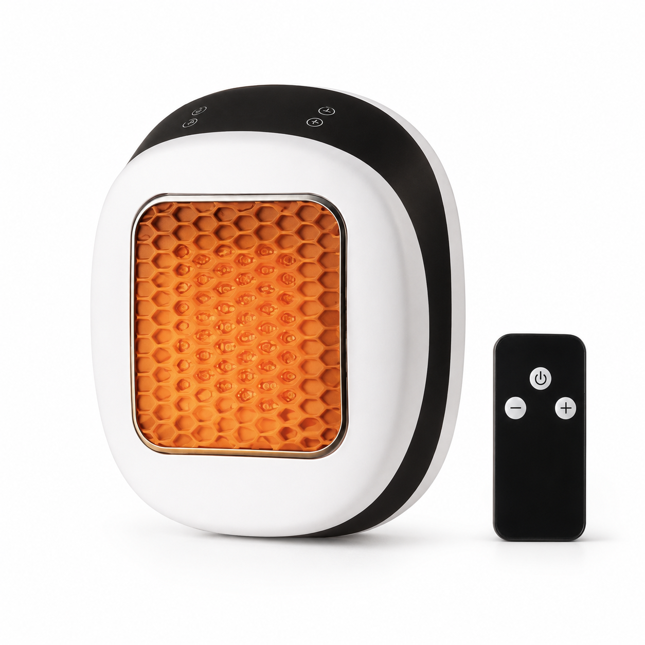 Electric Space Heater - Portable with Remote - Home & Office 600W
